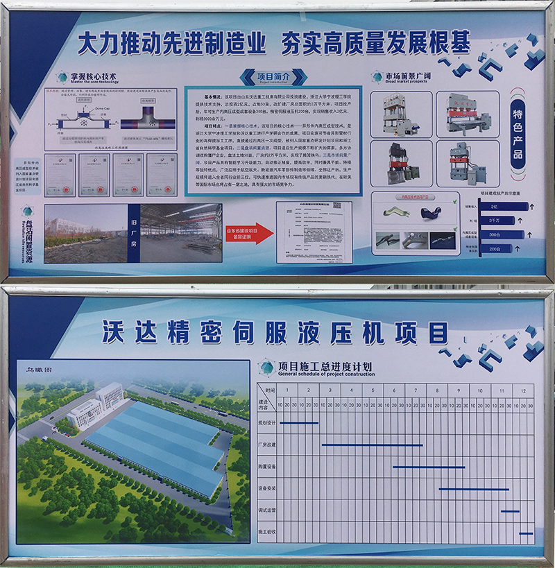山東沃達(dá)精密伺服液壓機(jī)項(xiàng)目開(kāi)工 山東沃達(dá)精密伺服液壓機(jī)項(xiàng)目開(kāi)工
